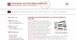 Desktop Screenshot of processheatingservices.com